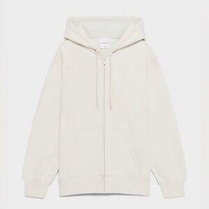 MINT CONDITION ARITZIA BOYFRIEND ZIP HOODIE MATTE PEARL XS